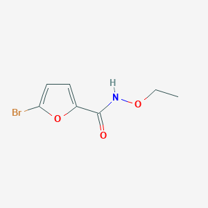 molecular formula C7H8BrNO3 B14918691 5-bromo-N-ethoxyfuran-2-carboxamide 