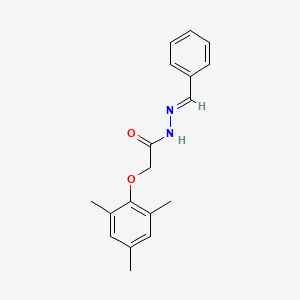 (2,4,6-Trimethyl-phenoxy)-acetic acid benzylidene-hydrazide