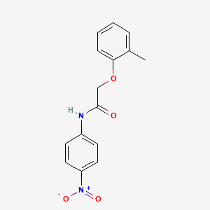 2-(2-methylphenoxy)-N-(4-nitrophenyl)acetamide