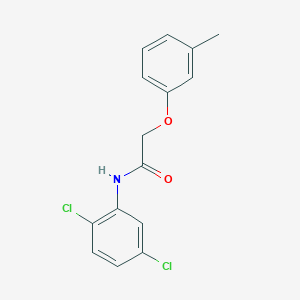 molecular formula C15H13Cl2NO2 B14918845 N-(2,5-dichlorophenyl)-2-(3-methylphenoxy)acetamide 