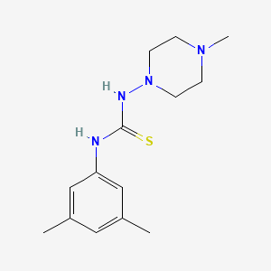 1-(3,5-Dimethylphenyl)-3-(4-methylpiperazin-1-yl)thiourea