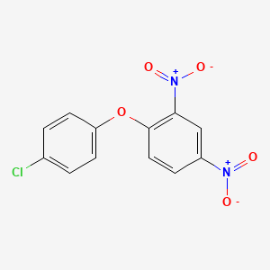 molecular formula C12H7ClN2O5 B14919079 1-(4-Chlorophenoxy)-2,4-dinitrobenzene CAS No. 2548-96-1