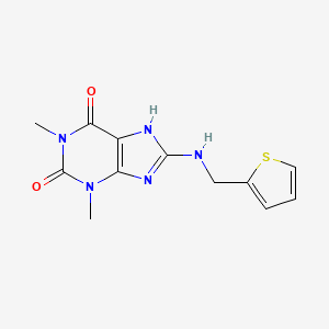 1,3-dimethyl-8-[(2-thienylmethyl)amino]-3,7-dihydro-1H-purine-2,6-dione