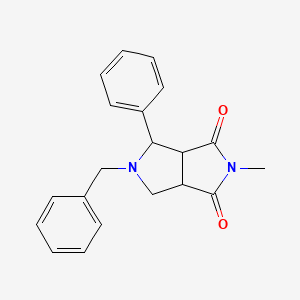 5-benzyl-2-methyl-4-phenyltetrahydropyrrolo[3,4-c]pyrrole-1,3(2H,3aH)-dione