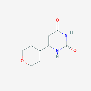 6-(tetrahydro-2H-pyran-4-yl)pyrimidine-2,4(1H,3H)-dione