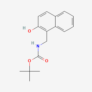 2-Methyl-2-propanyl [(2-hydroxy-1-naphthyl)methyl]carbamate