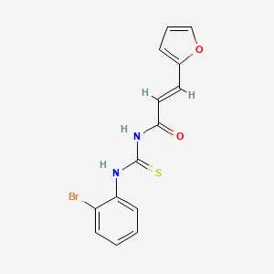 1-(2-Bromo-phenyl)-3-(3-furan-2-yl-acryloyl)-thiourea