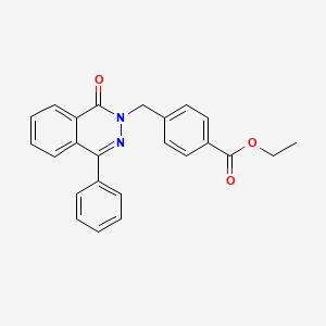 ethyl 4-[(1-oxo-4-phenylphthalazin-2(1H)-yl)methyl]benzoate