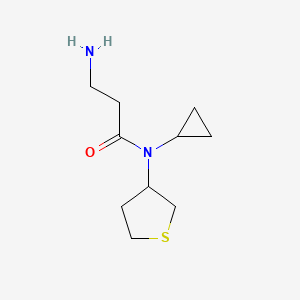 3-amino-N-cyclopropyl-N-(tetrahydrothiophen-3-yl)propanamide