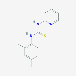 1-(2,4-Dimethylphenyl)-3-pyridin-2-ylthiourea