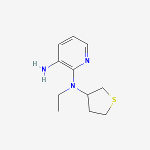 N2-ethyl-N2-(tetrahydrothiophen-3-yl)pyridine-2,3-diamine