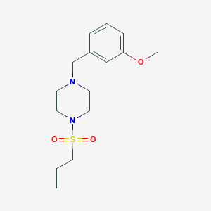 1-(3-Methoxybenzyl)-4-(propylsulfonyl)piperazine