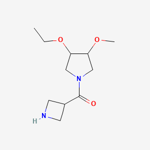 Azetidin-3-yl(3-ethoxy-4-methoxypyrrolidin-1-yl)methanone