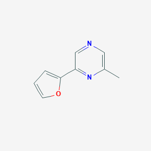 B149198 2-(2'-Furyl)-6-methylpyrazine CAS No. 32737-03-4
