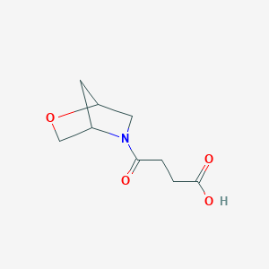 4-(2-Oxa-5-azabicyclo[2.2.1]heptan-5-yl)-4-oxobutanoic acid