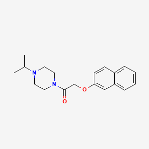 2-(Naphthalen-2-yloxy)-1-[4-(propan-2-yl)piperazin-1-yl]ethanone