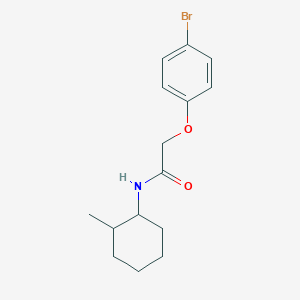 2-(4-bromophenoxy)-N-(2-methylcyclohexyl)acetamide