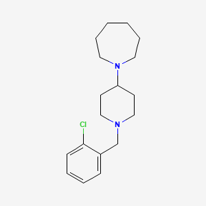 1-[1-(2-Chlorobenzyl)piperidin-4-yl]azepane