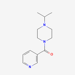 [4-(Propan-2-yl)piperazin-1-yl](pyridin-3-yl)methanone