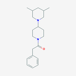 1-(3,5-Dimethyl-1,4'-bipiperidin-1'-yl)-2-phenylethanone