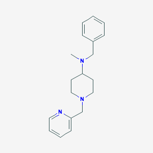 N-benzyl-N-methyl-1-(pyridin-2-ylmethyl)piperidin-4-amine