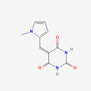 5-[(1-methyl-1H-pyrrol-2-yl)methylidene]pyrimidine-2,4,6(1H,3H,5H)-trione