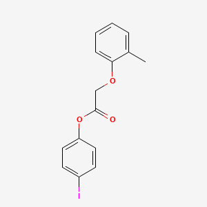 4-Iodophenyl 2-(2-methylphenoxy)acetate