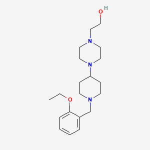 2-{4-[1-(2-Ethoxybenzyl)piperidin-4-yl]piperazin-1-yl}ethanol