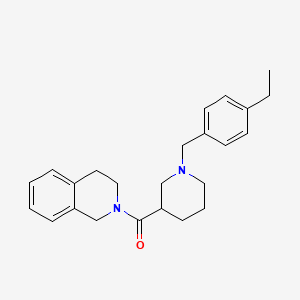 3,4-dihydroisoquinolin-2(1H)-yl[1-(4-ethylbenzyl)piperidin-3-yl]methanone