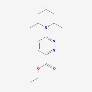 Ethyl 6-(2,6-dimethylpiperidin-1-yl)pyridazine-3-carboxylate
