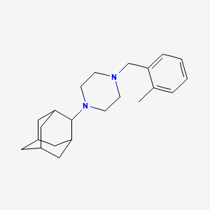 1-(2-Adamantyl)-4-(2-methylbenzyl)piperazine