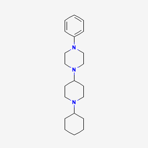 1-(1-Cyclohexylpiperidin-4-yl)-4-phenylpiperazine