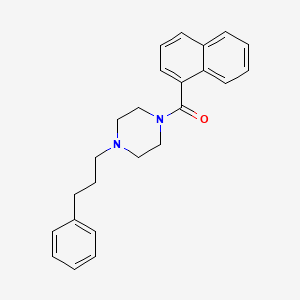 Naphthalen-1-yl[4-(3-phenylpropyl)piperazin-1-yl]methanone