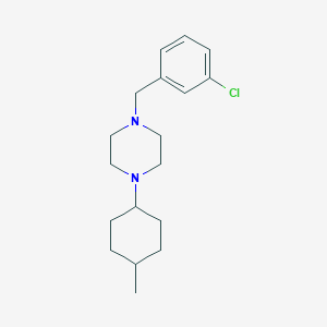 1-(3-Chlorobenzyl)-4-(4-methylcyclohexyl)piperazine