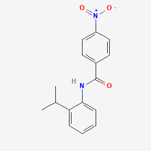 4-nitro-N-[2-(propan-2-yl)phenyl]benzamide