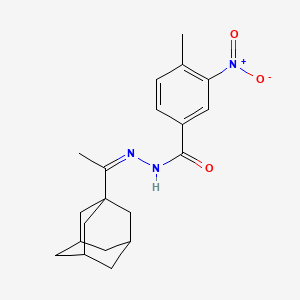 N'-[1-(1-adamantyl)ethylidene]-3-nitro-4-methylbenzohydrazide