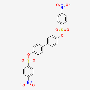 Biphenyl-4,4'-diyl bis(4-nitrobenzenesulfonate)