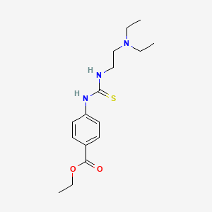 Ethyl 4-({[2-(diethylamino)ethyl]carbamothioyl}amino)benzoate