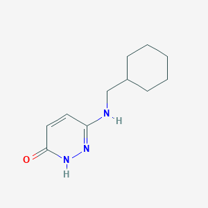 molecular formula C11H17N3O B1492178 6-((环己基甲基)氨基)吡啶并-3-醇 CAS No. 1933633-05-6