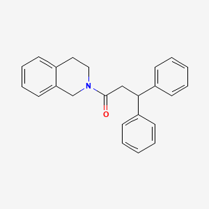 1-(3,4-dihydroisoquinolin-2(1H)-yl)-3,3-diphenylpropan-1-one