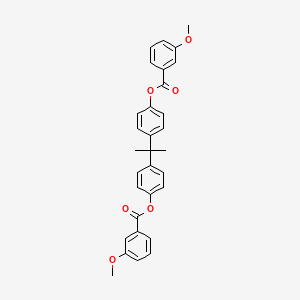 Propane-2,2-diyldibenzene-4,1-diyl bis(3-methoxybenzoate)