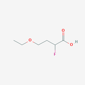 4-Ethoxy-2-fluorobutanoic acid