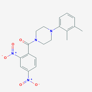 [4-(2,3-Dimethylphenyl)piperazin-1-yl](2,4-dinitrophenyl)methanone