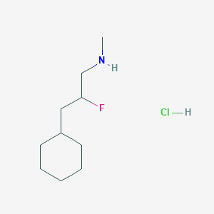 B1492248 (3-Cyclohexyl-2-fluoropropyl)(methyl)amine hydrochloride CAS No. 2098057-53-3