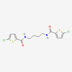 N,N'-butane-1,4-diylbis(5-chlorothiophene-2-carboxamide)