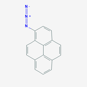 molecular formula C16H9N3 B149228 1-叠氮芘 CAS No. 36171-39-8