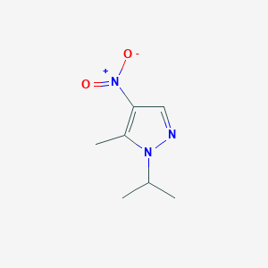 molecular formula C7H11N3O2 B14922814 1-Isopropyl-5-methyl-4-nitro-1H-pyrazole CAS No. 1245773-04-9