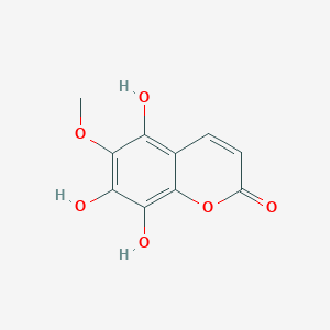 molecular formula C10H8O6 B1492293 Sideretin (reduced form) CAS No. 2177290-23-0