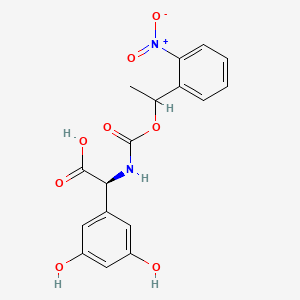 molecular formula C17H16N2O8 B1492294 NPEC-caged-(S)-3,5-DHPG CAS No. 1257323-86-6