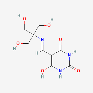 5-({[1,3-dihydroxy-2-(hydroxymethyl)propan-2-yl]amino}methylidene)pyrimidine-2,4,6(1H,3H,5H)-trione